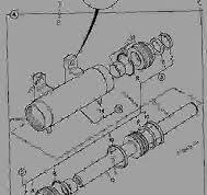 573/10001 Ram, power track rod, 2ws 4wd - 57310001 - JCB ...