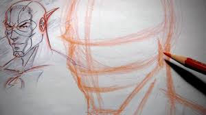 Created by web designer max ishchenko, flash face gives you all the tools you need to turn yourself, or someone you know. How To Draw The Flash Part 1 Of 3 Rough Pencils Youtube