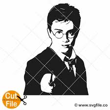 What is the silhouette of the hogwarts house? Harry Potter Silhouette Svg Svgfile Co 0 99 Cent Svg Files Life Time Access