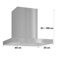 Zarah Hotte Aspirante Inox 60cm Montage Mural 620 M H Led