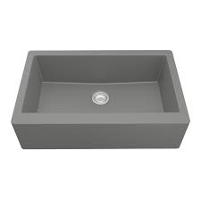 4.6 out of 5 stars. Karran 34 Retrofit Undermount Large Single Bowl Quartz Farmhouse Kitchen Sink Grey Karran Qa 740 Gr