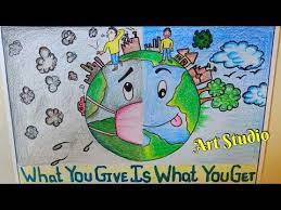 Pin On Mother Earth Drawing