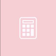 Almost files can be used for commercial. Pink Calculator Icon Iphonehomescreen Freetoedit Ios App Icon Design Iphone Photo App App Icon