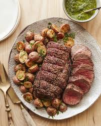 (add a sparkling cocktail to up the ante!) Garlic Peppercorn Crusted Beef Tenderloin From Www Whatsgabycooking Com Whatsgabycookin Beef Tenderloin Christmas Dinner Menu Whats Gaby Cooking