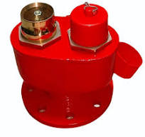 Swastik 2-Way Inlet Breeching, Cast Iron body having 2 Gun Metal, 63mm Male  Instantaneous inlets, fitted with Non-return valves, complete with Gun ...