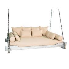 Spend summer afternoons enjoy sleek design and lush comfort of a swinging bed you have made yourself. Titan Great Outdoors Grade A Teak Montana Queen Sized Porch Swing Bed 840009211522 Ebay