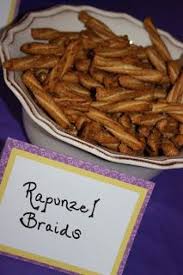 Serve your party food in skillets to incorporate this detail from the movie to your party. Everything Tangled Rapunzel Eugene Themed Party Ideas Diy Craft Ideas Gardening Rapunzel Birthday Party Princess Birthday Party Food Rapunzel Party