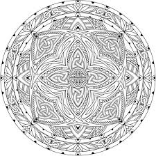 Free Printable Coloring Page From Dover Publications Creative Haven Celtic Mandalas Coloring Book Celtic Coloring Mandala Coloring Pages Celtic Mandala