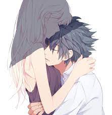 Anime bed kiss
