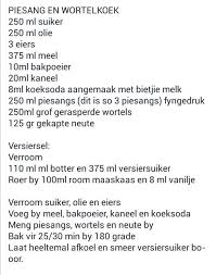 Piesang Wortelkoek Banana Bread Recipe Moist Banana Bread Cake Carrot Cake Recipe