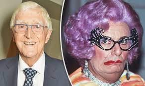 Sir Michael Parkinson 'pleads guilty' to on-air flirting and reveals THIS  about Dame Edna