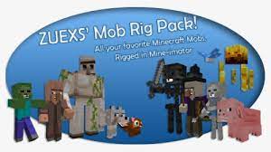 Starting from complete scratch, making a face rig out of nothing! Akhiyl6 Mine Imator Face Rig Download Hd Png Download Kindpng