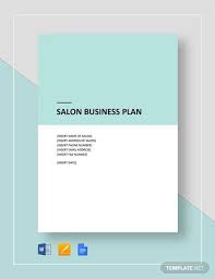 Maybe you would like to learn more about one of these? Free 18 Salon Business Plan Templates In Pdf Ms Word