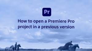 I am sorry but i can't wait, this is so inconvenient, i need to deliver a project this morning and i don't even have ae. How To Open A Premiere Pro Project In A Previous Version Youtube