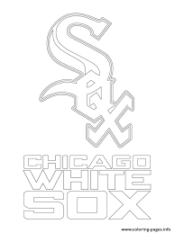 Search through 623,989 free printable colorings at getcolorings. Chicago White Sox Logo Mlb Baseball Sport Coloring Pages Printable