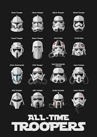 Star Wars All The Troopers Star Wars Trooper Star Wars Geek Star Wars