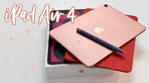 Oct 24, 2020 · the new apple ipad air 4 has a new design, a14 chip and 4gb ram. Ipad Air 4 Rose Gold Unboxing First Look Youtube