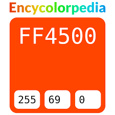 Orangered Red Orange Color Wheel Ff4500 Hex Color Code Hex Colors Hex Color Codes Munsell Color System