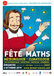 Pronostics des courses du dimanche 6 octobre 2019. Fermat Science On Twitter Gardez La Date Le Dimanche 6 Octobre 2019 Nous Vous Invitons A Celebrer Les Mathematiques Autour De Pierre Fermat Lors De La Fete Des Maths 2019 En Tarnetgaronne82