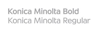 Konica and minolta merged on august 5, 2003 to form konica minolta. Konica Minolta Font Build And Branding On Behance