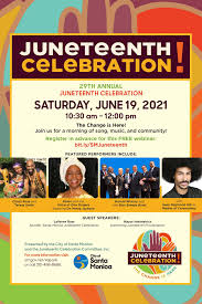 Juneteenth, also known as emancipation day or the day of freedom, is both the somber and celebratory day to commemorate the 13th amendment abolishing juneteenth events calendar. Virginia Avenue Park City Of Santa Monica Posts Facebook