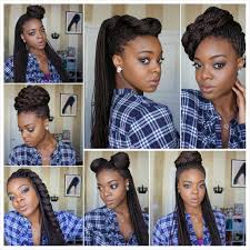 Styling Box Braids 7 Ways Video Black Hair Information Micro Braids Hairstyles Braided Hairstyles Box Braids Styling