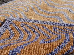 A khampa tibetan carpet works beautifully in our clients modern portland loft. Tibetan Tiger Rug 6 X 3 Ft Silk Blue Wool Gold