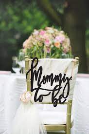 Mommy To Be Chair Sign Mommy To Be Baby Shower Chair Sign Etsy Wedding Chair Decorations Wedding Chairs Gold Wedding Reception