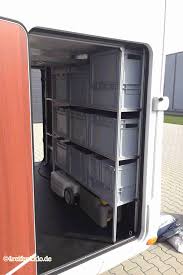 Regalsystem In Der Wohnmobil Heckgarage Bringt Ubersicht Regalsystem Wohnmobil Regal