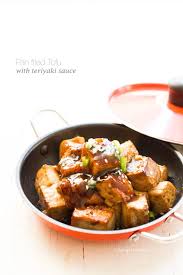 Pan Fried Tofu With Teriyaki Sauce Tofu Recipes Easy Pan Fried Tofu Teriyaki Tofu