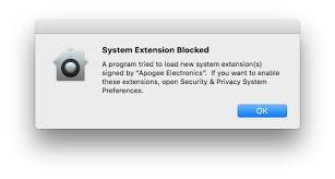 System Extension Blocked Alert During Software Installation Knowledgebase