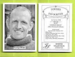 West Bromwich Albion George Drury 41 1 G