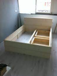 gerelateerde afbeelding bed zelf maken bed steigerhout bed