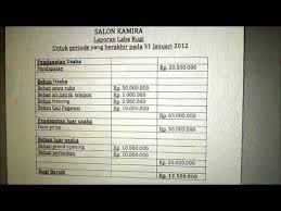 Sebelum memberikan contoh laporan laba rugi, sebaiknya kita mengetahui terlebih dahulu definisinya. Akuntansi Laporan Laba Rugi Youtube