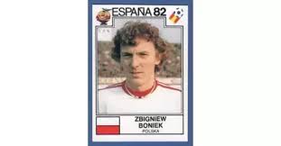 Maybe you would like to learn more about one of these? Zbigniew Boniek Polsca Espana 82 World Cup Sticker 66