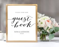 Please Sign Our Guest Book Wedding Sign 8x10 Wedding Sign Instant Download Diy Sign Printable Wedding Reception Sign 2908381 Weddbook