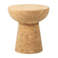 Vitra Cork Family Side Table Stool Model D In 2020 Side Table Cork Stool Table Stool