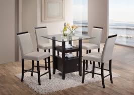 This counter height table set provides a perfect place for a drink or a meal. Glass Dining Table Set Walmart Promotions