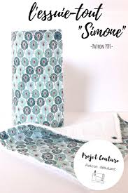 Patron Couture Facile De L Essuie Tout Simone Essuie Tout Essuie Coudre Tuto