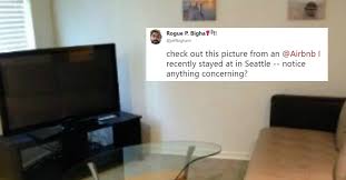 Peek behind air vents where cameras can be easily hidden. Airbnb Considered This Photo Proper Disclosure So Hosts Could Record Their Guests