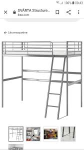 Ikea lit mezzanine 1 place. Achetez Lit Mezzanine Ikea Occasion Annonce Vente A Bouguenais 44 Wb166179769
