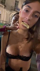 Michelle Comi Leaked OF Outdoor Lingerie