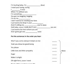 Adam noah levine (/ l ə ˈ v iː n /; Song Worksheet Sugar By Maroon 5