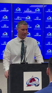 Men's colorado avalanche fanatics branded burgundy primary team logo fleece pullover hoodie. Jared Bednar Breaks Hockey Twitter With His Amazing Suit Jacket Mile High Hockey