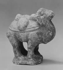 Made from stone with a white glaze. Tomb Figure Of A Camel China Tang Dynasty 618 907 The Metropolitan Museum Of Art