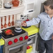 Step2 Elegant Edge Kitchen Large Kitchen Play Set Walmart Com In 2020 Play Kitchen Play Kitchen Sets Kids Play Kitchen