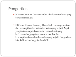 Rencana Penanggulangan Bencana Layanan Ti Ppt Download