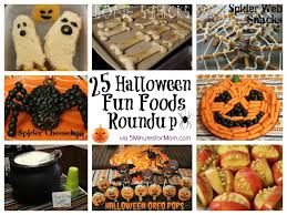 Devilish drinks, scary sides, monstrous mains to feed a crowd, daring desserts. 25 Halloween Fun Food Ideas