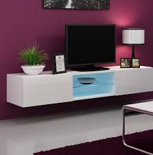 Jaggers Glass 70 9 Tv Stand Floating Tv Stand White Tv Stands Modern Tv Wall Units