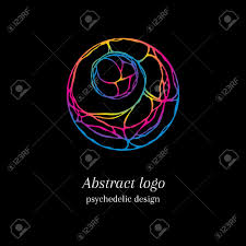 stylish abstract tangle logo psychedelic design royalty free cliparts vectors and stock illustration image 40967744 stylish abstract tangle logo psychedelic design
